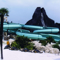 Volcano Flume Waterslide